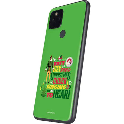 Elf Spread Christmas Cheer Google Pixel 5a Skin